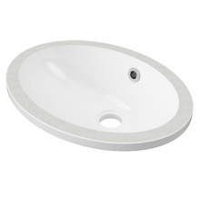 Amara 445mm Gloss White Undermount Basin